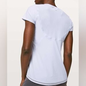 LULULEMON into the sun short sleeve tee in white sz 4